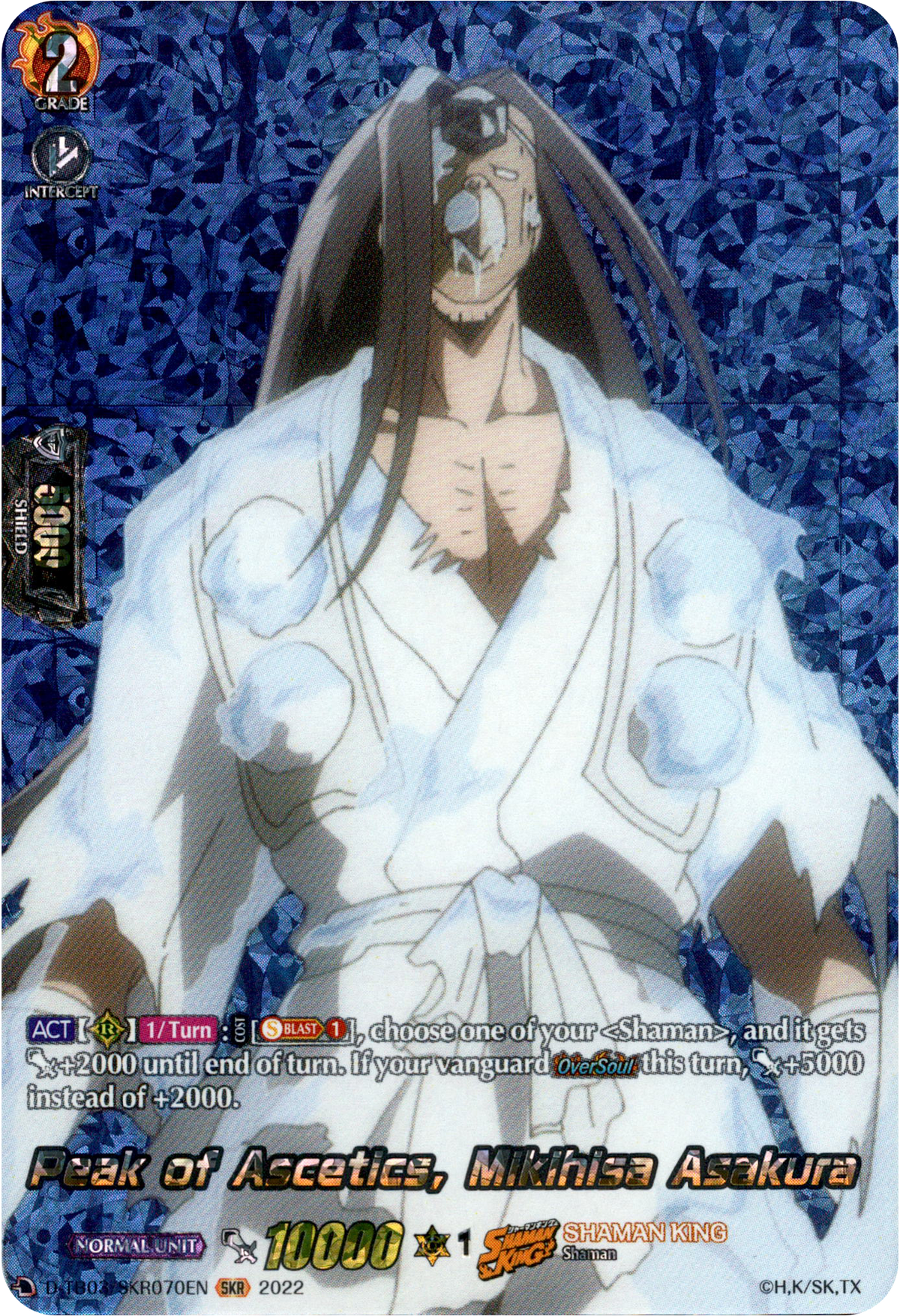 Peak of Ascetics, Mikihisa Asakura - D-TB03/SKR070EN - Shaman King - Card Cavern