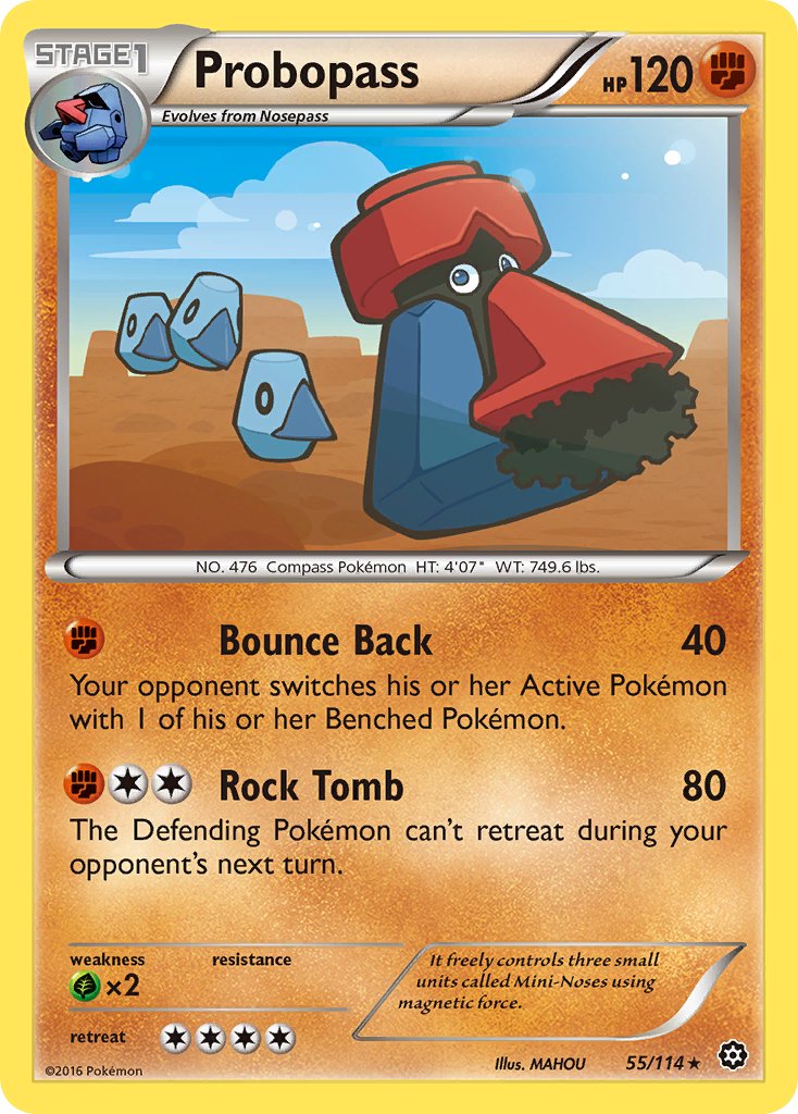 Probopass - 55/114 - Steam Siege - Card Cavern