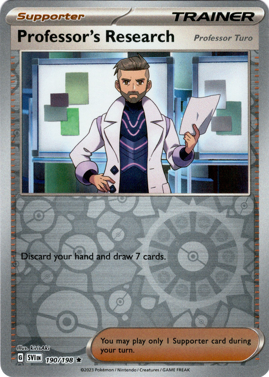 Professor's Research - 190/198 - Scarlet & Violet