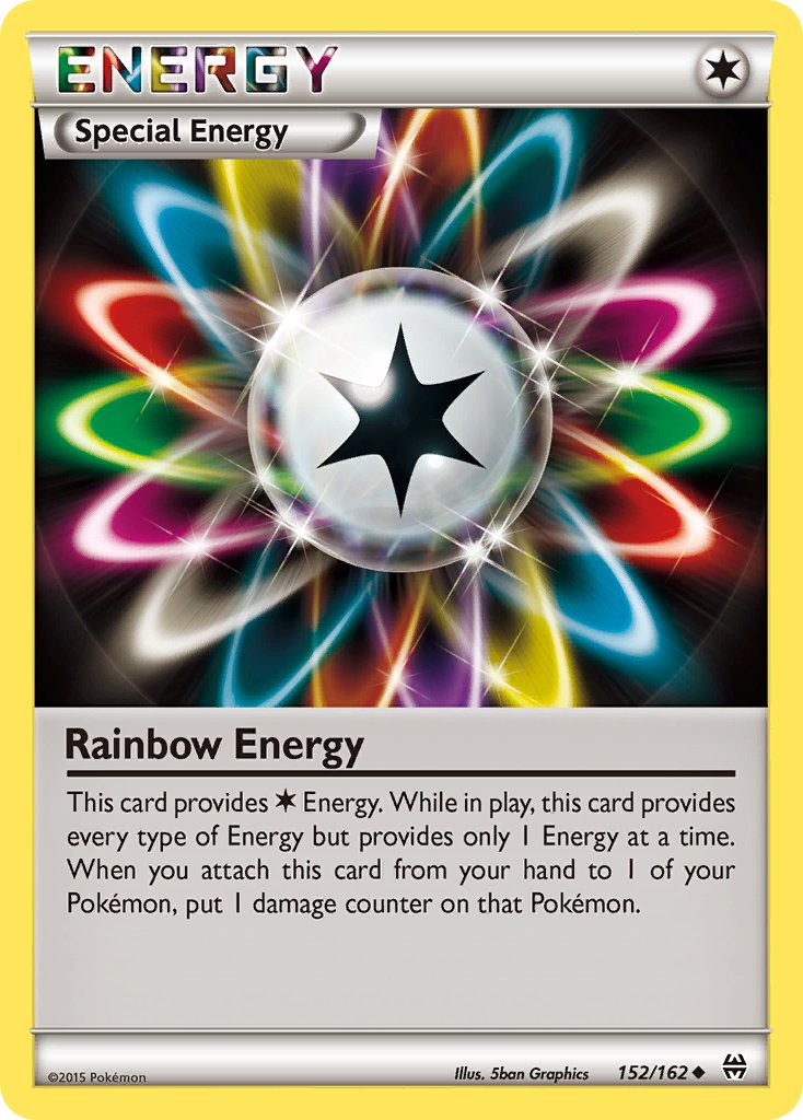 Rainbow Energy - 152/162 - BREAKthrough - Card Cavern
