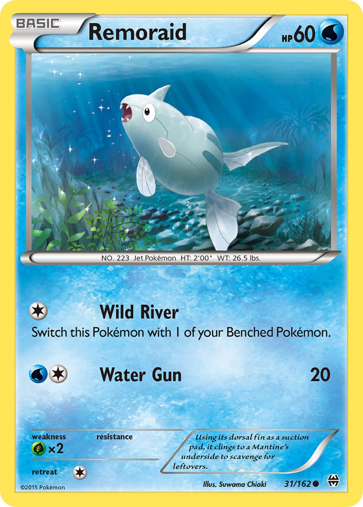 Remoraid - 31/162 - BREAKthrough - Card Cavern