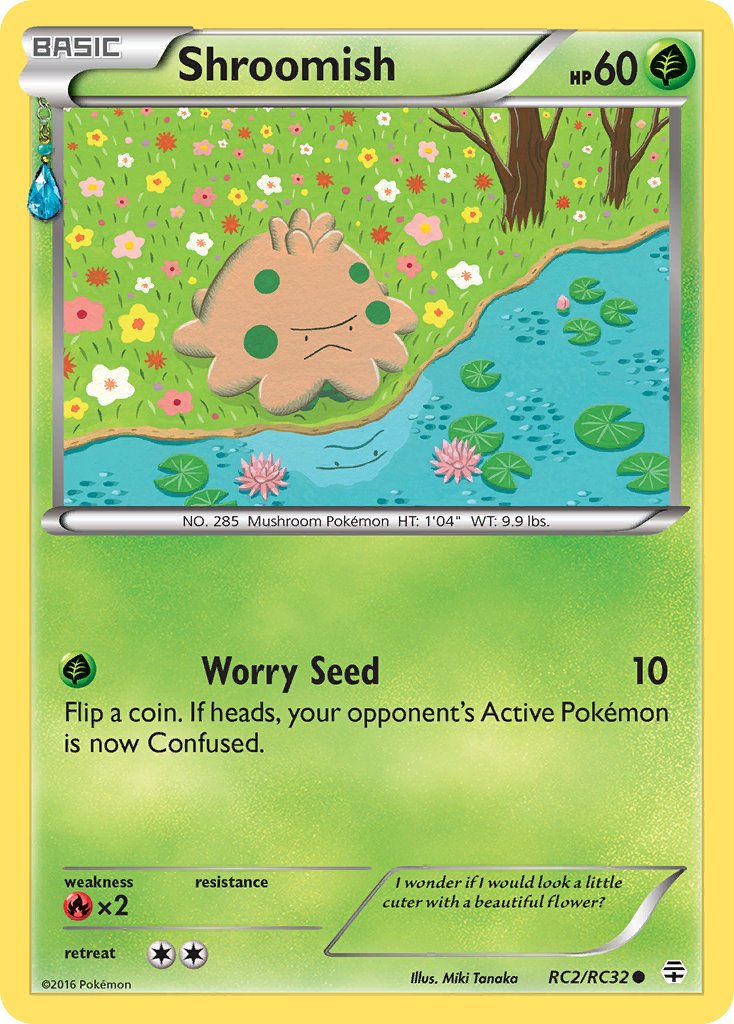 Shroomish - RC2/RC32 - Generations: Radiant Collection - Card Cavern