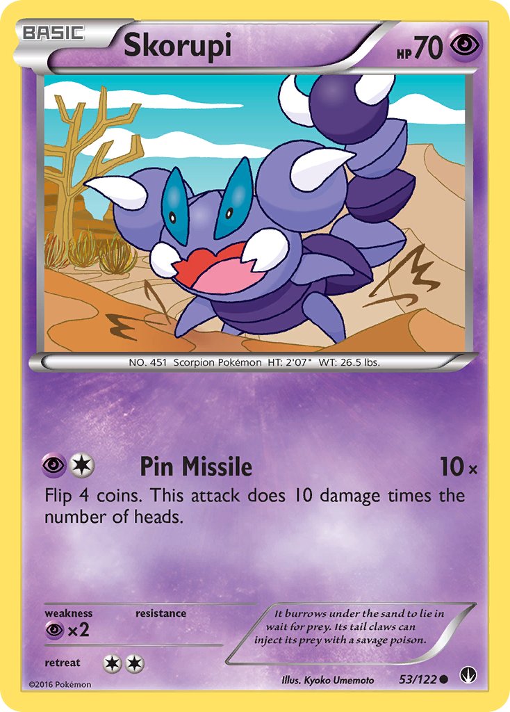 Skorupi - 53/122 - BREAKpoint - Card Cavern