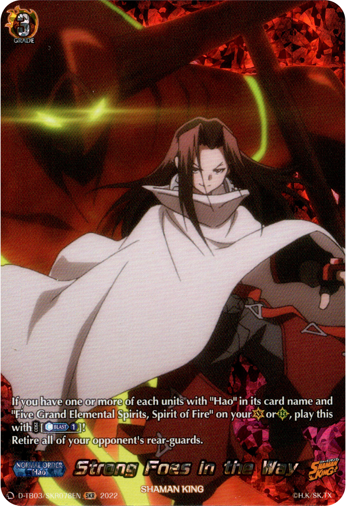 Strong Foes in the Way - D-TB03/SKR078EN - Shaman King - Card Cavern