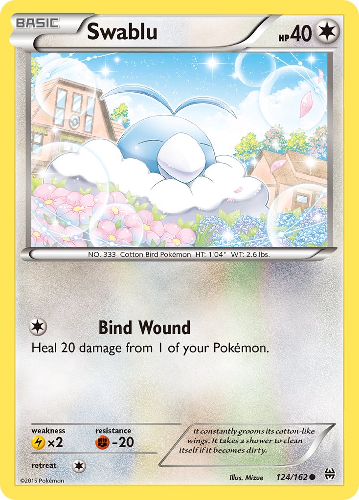 Swablu - 124/162 - BREAKthrough - Card Cavern