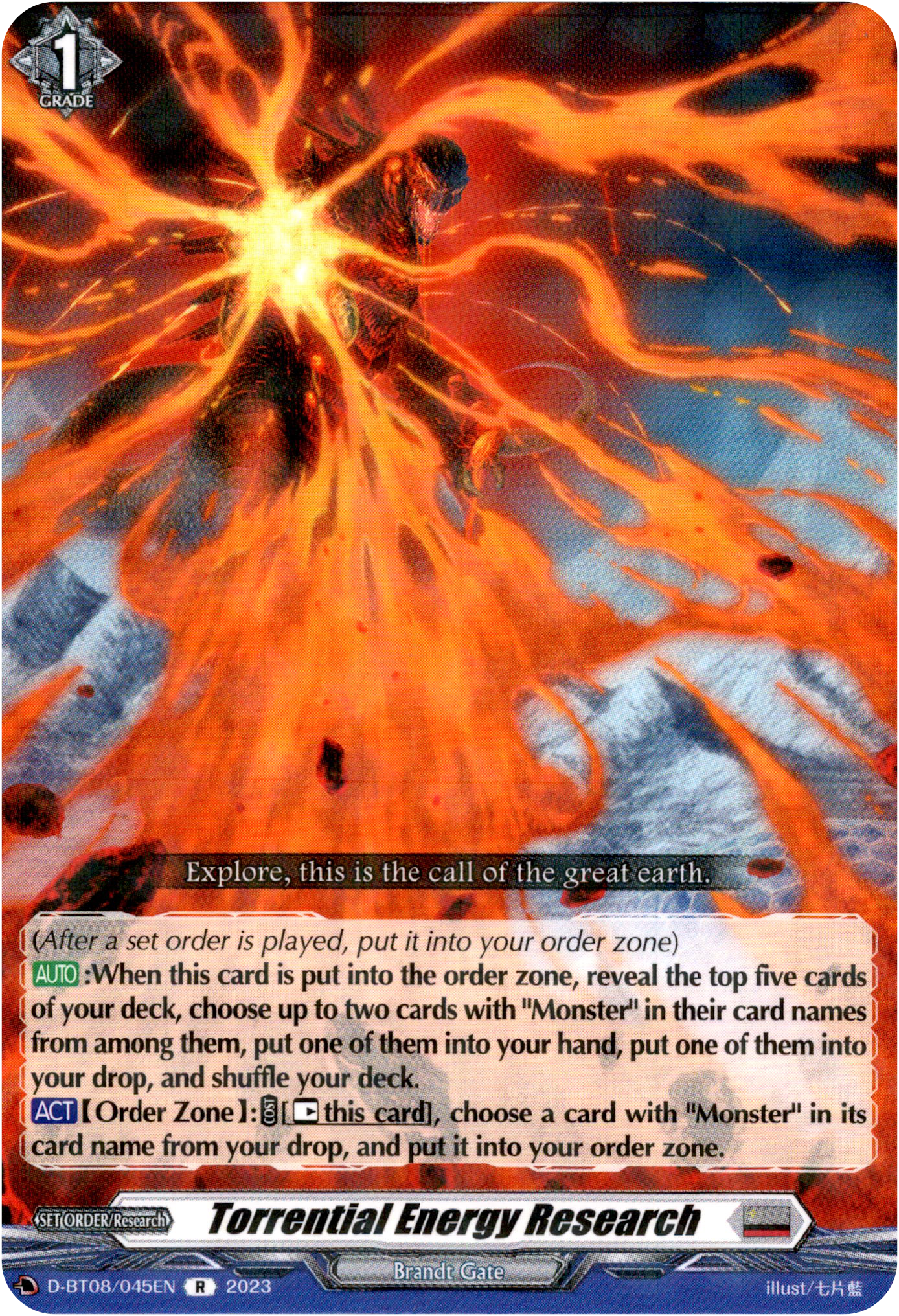 Torrential Energy Research - D-BT08/045EN - Minerva Rising - Card Cavern