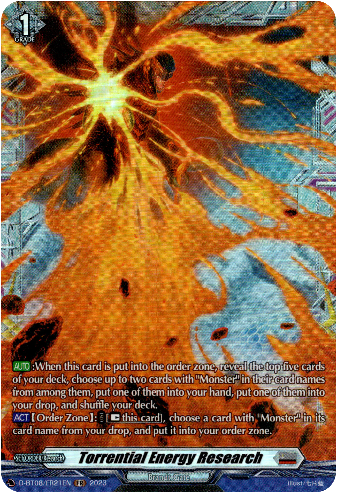Torrential Energy Research - D-BT08/FR21EN - Minerva Rising - Card Cavern