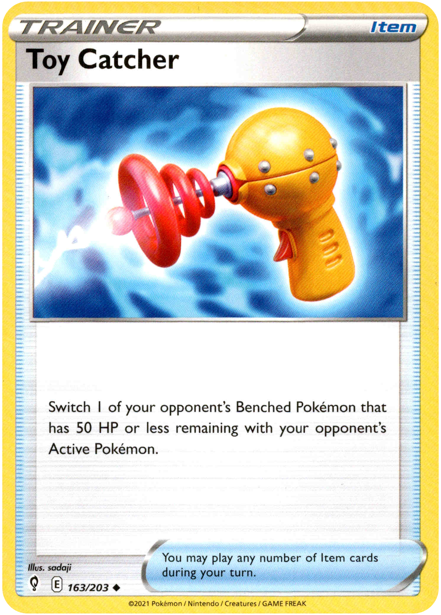 Toy Catcher - 163/203 - Evolving Skies - Card Cavern