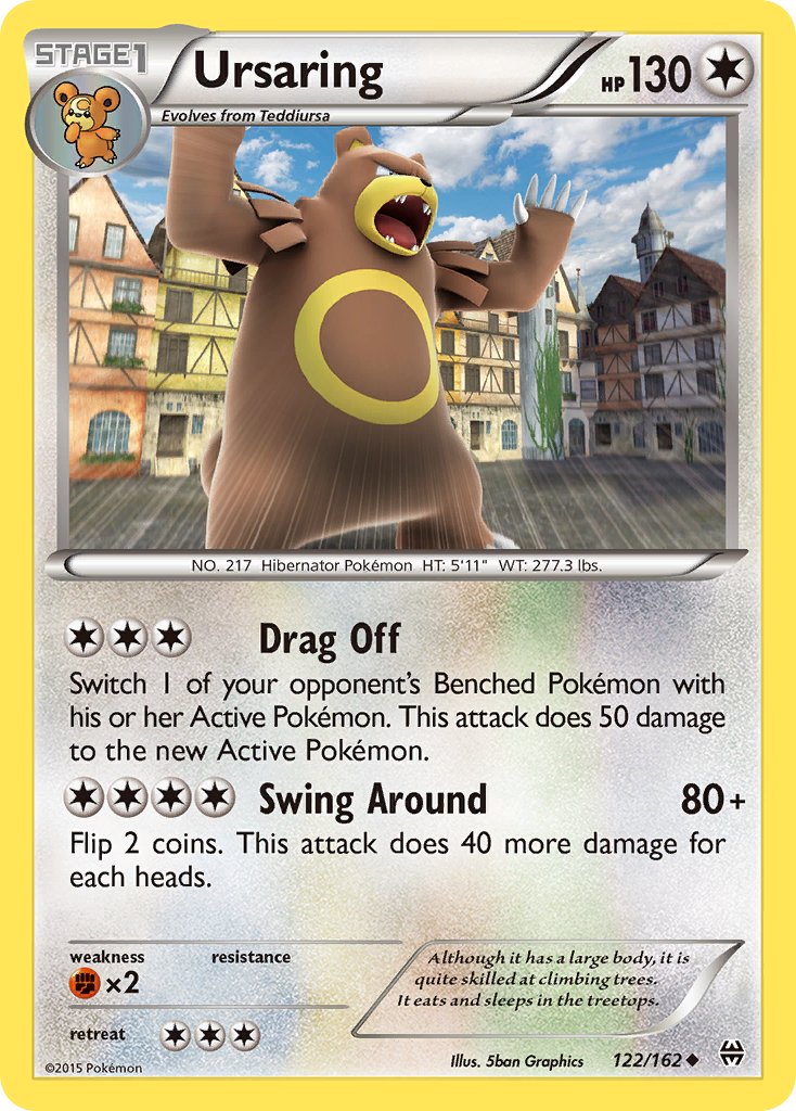 Ursaring - 122/162 - BREAKthrough - Card Cavern