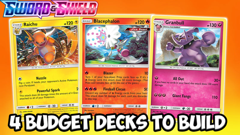 4 Budget Decks to Build - Sword & Shield Pokemon Cards | Card Cavern TCGs