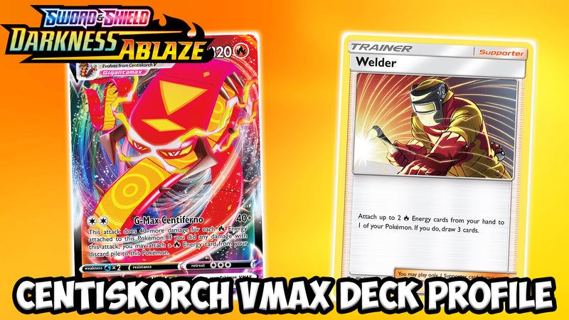 Bringing The Heat With Centiskorch VMAX!  Card Cavern Trading Cards, LLC