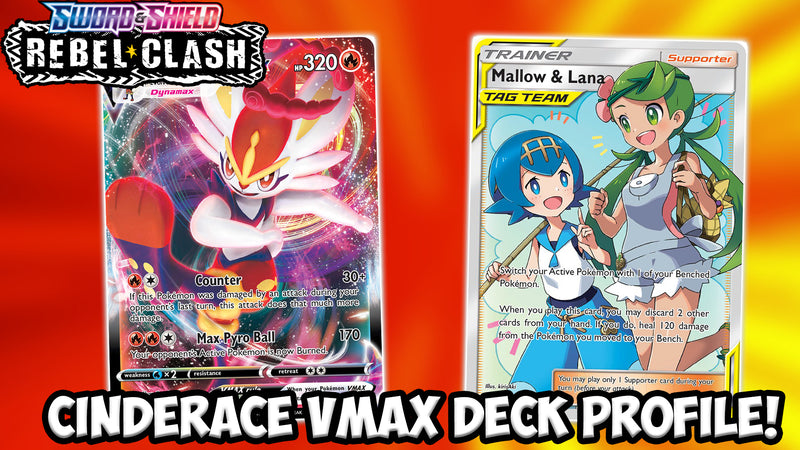 pokemon cinderace vmax card 194/192 - Secret Rare Fire / 320 / Basic Cinderace VMAX | Ultra Rare
