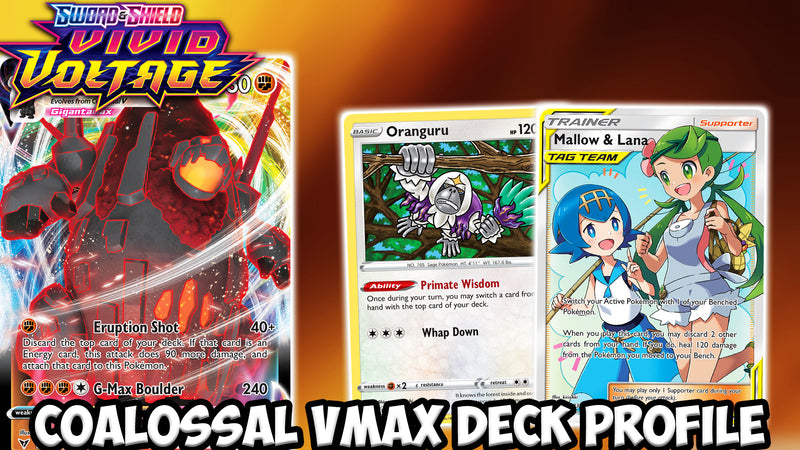Coalossal VMAX, The Strongest Vivid Voltage VMAX Card Cavern Trading Cards, LLC Coalossal VMAX, The Strongest Vivid Voltage VMAX Card Cavern Trading Cards, LLC