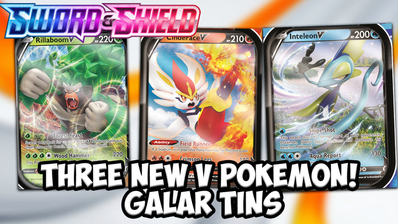 new galar pokemon cards Amazon.com: Pokémon TCG: 2020 Legends of Galar Tin main image 0