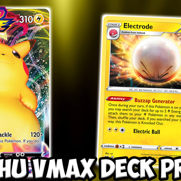 A New Lightning Type Contender, Pikachu VMAX! Card Cavern Trading Cards, LLC A New Lightning Type Contender, Pikachu VMAX! Card Cavern Trading Cards, LLC