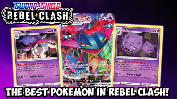 The Best Pokemon in Rebel Clash | Card Cavern Pokemon Singles and PTCGO Codes