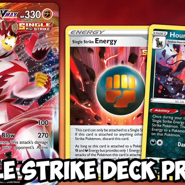 single strike pokemon cards Pokemon Battle Styles Single/Rapid Strike Urshifu V Box