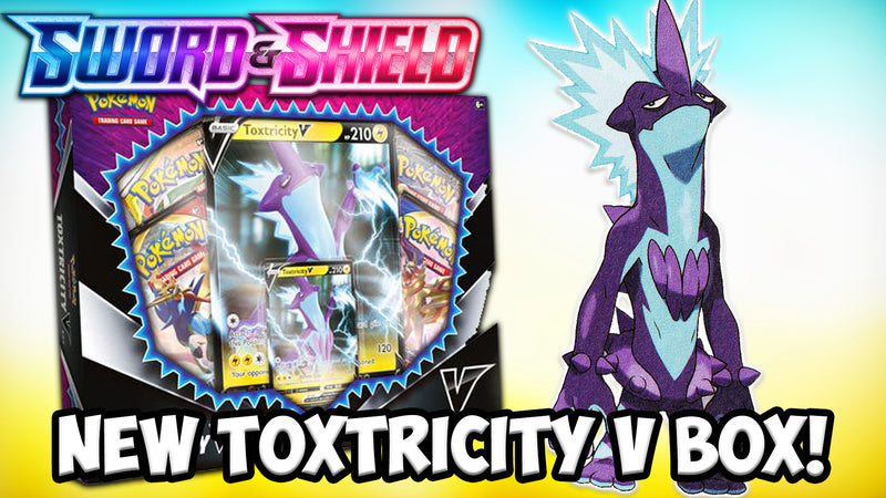 The Newest Pokmon V, Toxtricity V!  Card Cavern Trading Cards, LLC