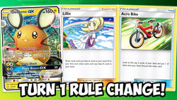 New Turn 1 Supporter Rule Change | Pokemon TCG Rules | Card Cavern TCGs