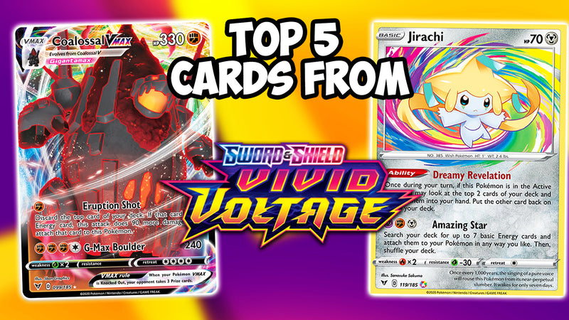 Top 5 Best Cards In Vivid Voltage | Card Cavern TCGs