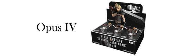 Opus IV - Final Fantasy TCG Singles  Card Cavern Trading Cards, LLC