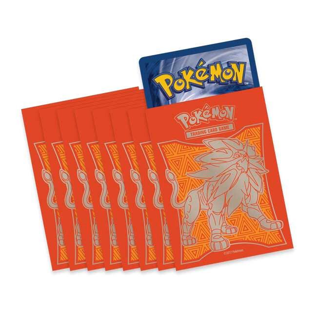Sun & Moon Elite Trainer Box Card Sleeves - Solgaleo 65 ct. - Pokemon - Card Cavern