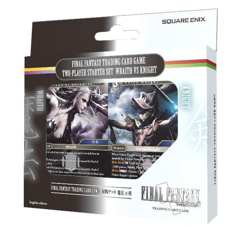 Wraith vs Knight Two-Player Starter Set - Final Fantasy TCG - Card Cavern