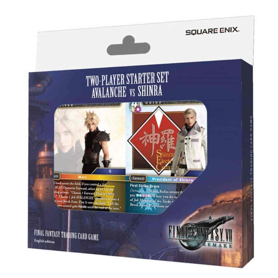 Avalanche vs Shinra Two-Player Starter Set - Final Fantasy TCG - Card Cavern