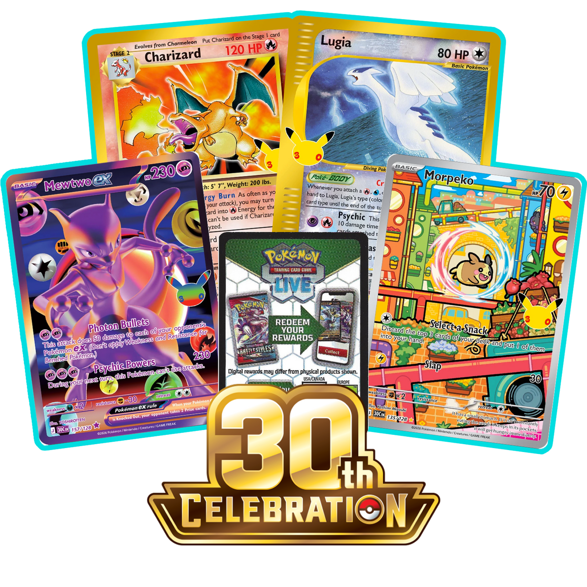 30th Celebration PTCGL Code