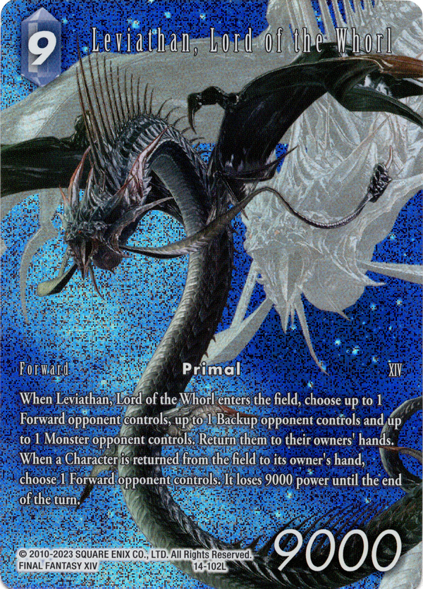 Leviathan, Lord of the Whorl Full Art Reprint - 14-102L - Beyond Destiny - Foil - Card Cavern