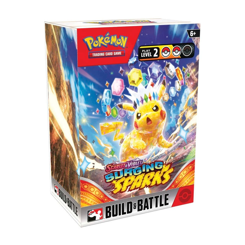 Surging Sparks Build & Battle Box – Card Cavern Trading Cards, LLC