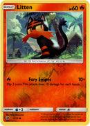 Litten - 12/70 - Dragon Majesty - Reverse Holo - Card Cavern
