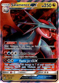 Salamence GX - 44/70 - Dragon Majesty - Holo - Card Cavern