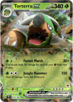 Torterra ex - 012/162 - Temporal Forces - Holo - Card Cavern