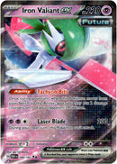 Iron Valiant ex - 089/182 - Paradox Rift - Holo - Card Cavern