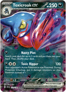 Toxicroak ex - 131/198 - Scarlet & Violet - Holo - Card Cavern