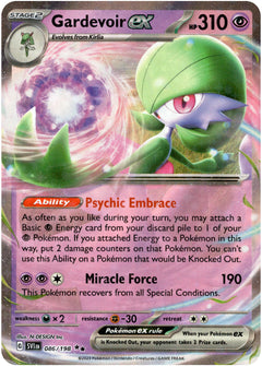 Gardevoir ex - 086/198 - Scarlet & Violet - Holo - Card Cavern
