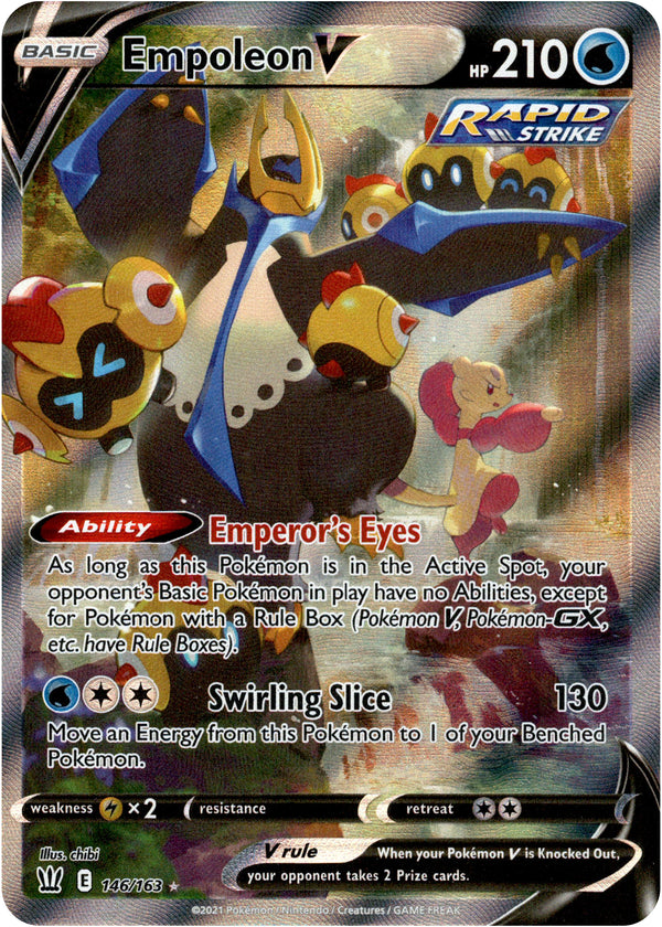 Empoleon V Alternate Art - 146/163 - Battle Styles - Holo - Card Cavern