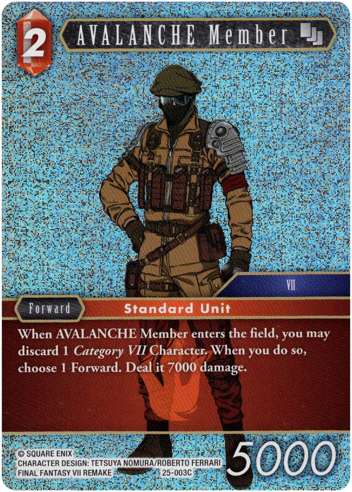 AVALANCHE Member - 25-003C - Tears of the Planet - Foil - Card Cavern