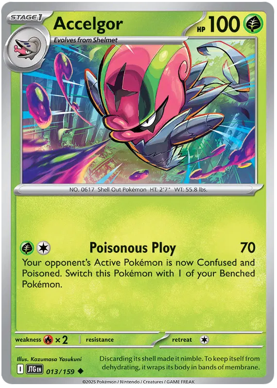 Accelgor - 013/159 - Journey Together - Card Cavern