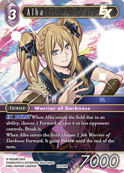 Alba EX - 22-074R - Hidden Hope - Card Cavern