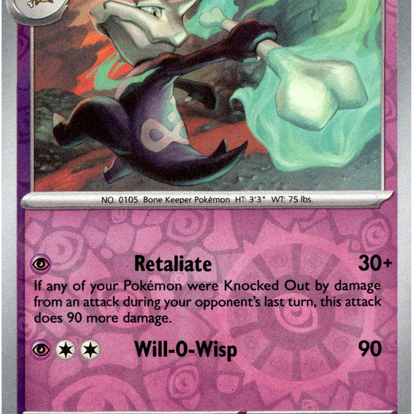 alolan marowak pokemon card Alolan Marowak - 057/159 - Journey Together