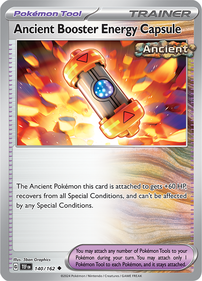 Ancient Booster Energy Capsule - 140/162 - Temporal Forces - Card Cavern