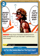 And That's When Somebody Makes Fun of Their Friend's Dream!!!! - EB02-030 C - Anime 25th Collection - Card Cavern