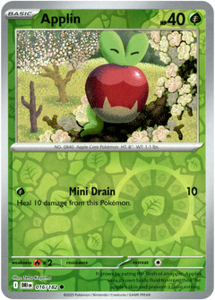 Applin - 016/182 - Destined Rivals - Reverse Holo - Card Cavern