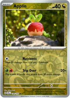 Applin - 138/191 - Surging Sparks - Reverse Holo - Card Cavern