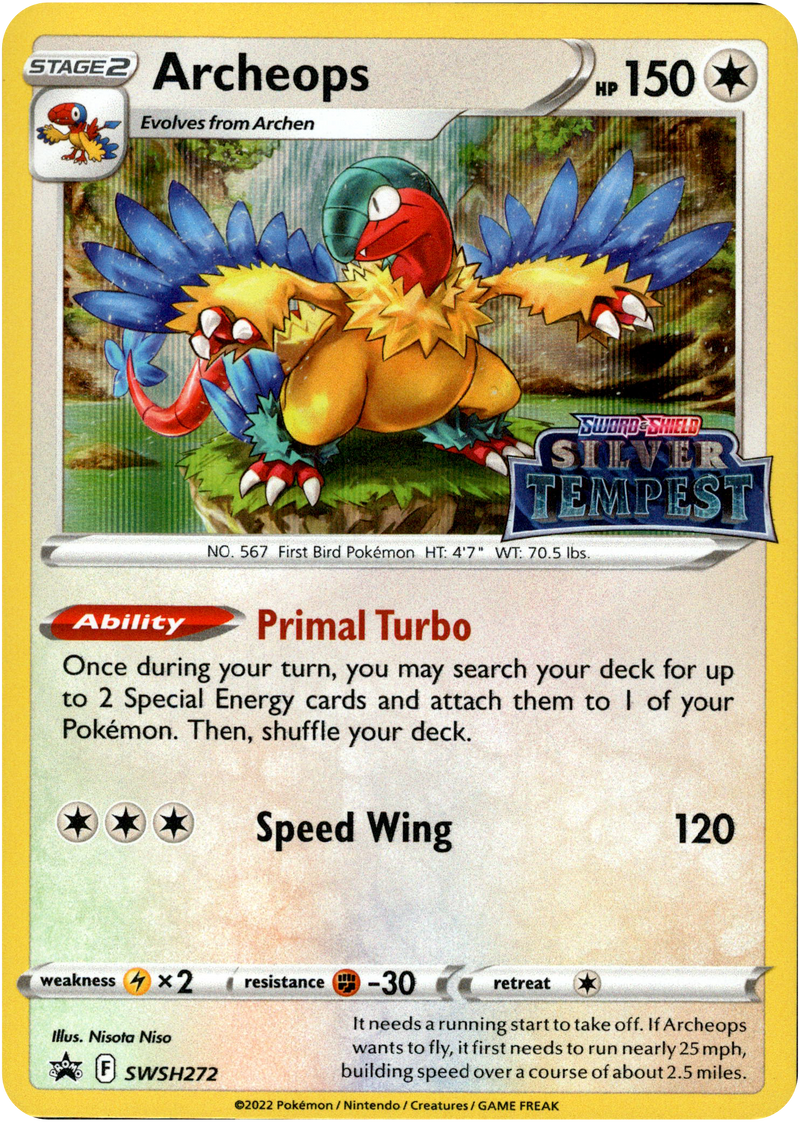 Archeops - SWSH272 - Sword & Shield Promo - Card Cavern