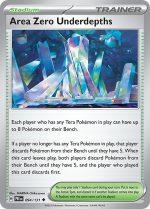 Area Zero Underdepths - 094/131 - Prismatic Evolutions - Card Cavern
