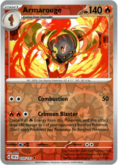Armarouge - 034/191 - Surging Sparks - Reverse Holo - Card Cavern