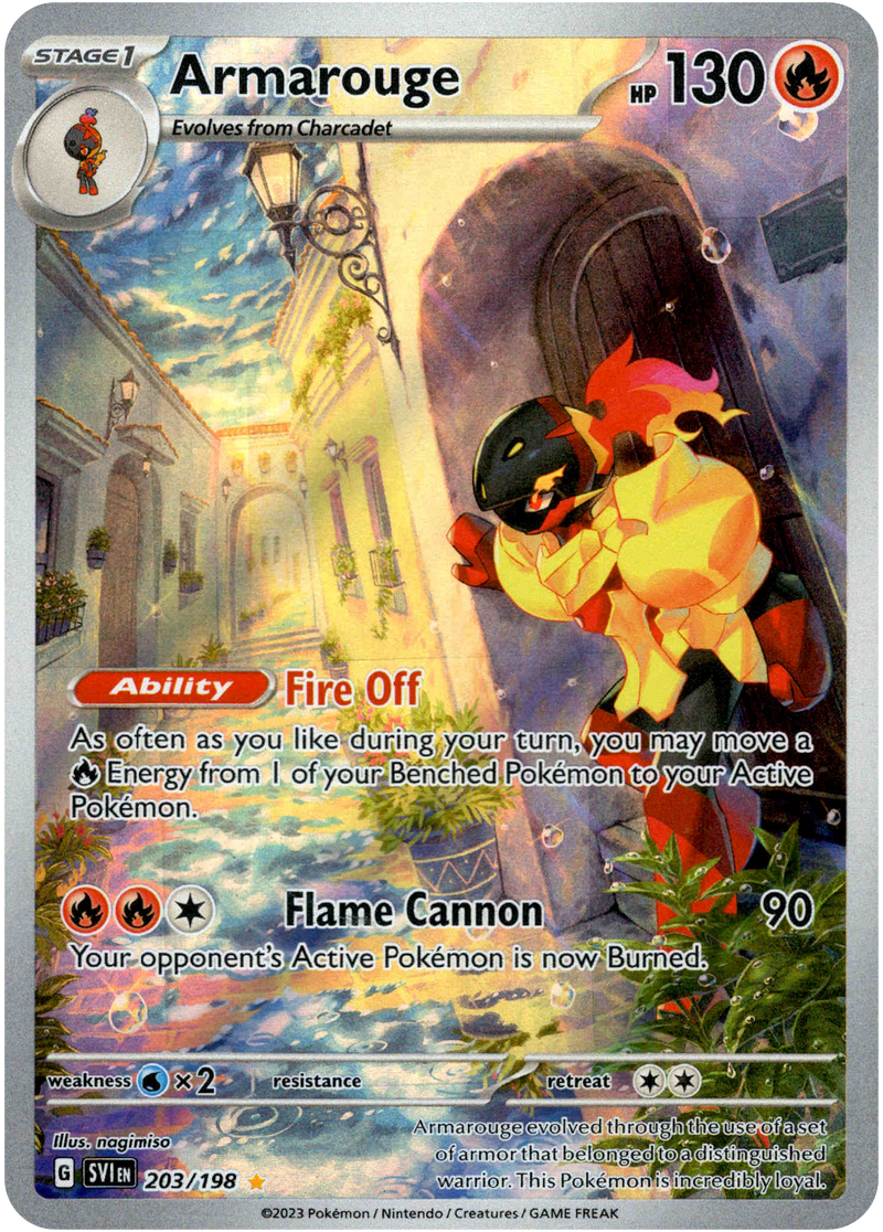 Armarouge - 203/198 - Scarlet & Violet - Holo - Card Cavern